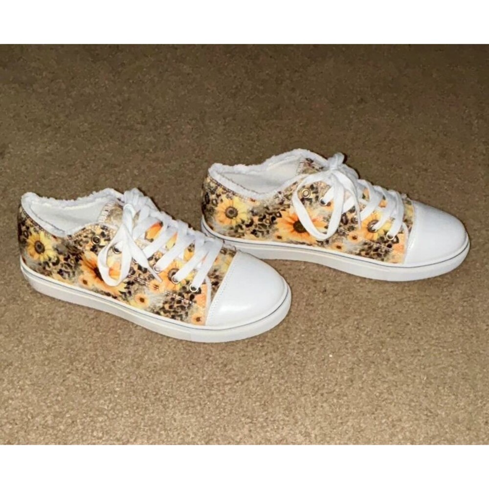 Sunflower Leopard Print Casual Shoes